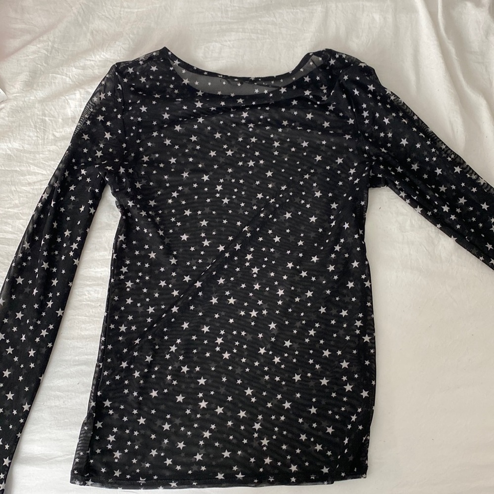 Zara Mesh Star Shirt